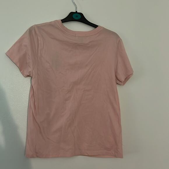 Forever‎ 21 feminine pink t-shirt sz M - Picture 4 of 4